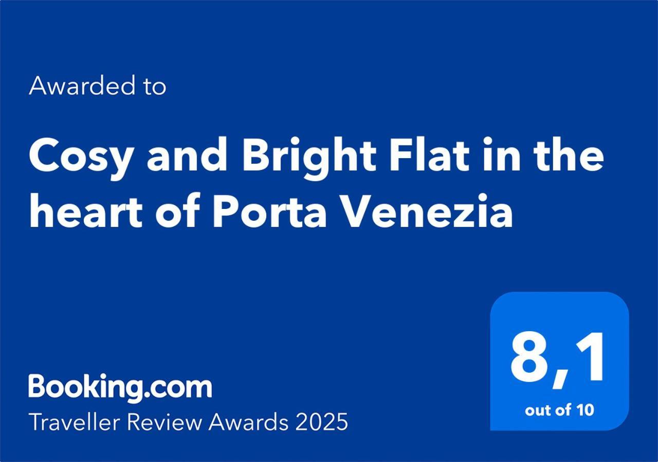 Cosy And Bright Flat In The Heart Of Porta Venezia Apartment Milano Ngoại thất bức ảnh